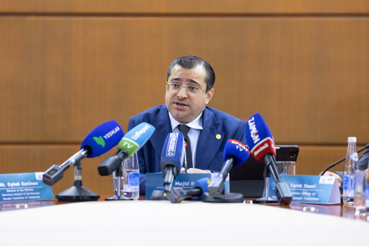 Maj Rashed 1st Coordination Commission meeting for the Tashkent 2025 Asian Youth ...