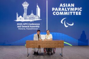 NPC Iran President Dr. Ghafour Karegari and APC President Mr. Majid Rashed.
