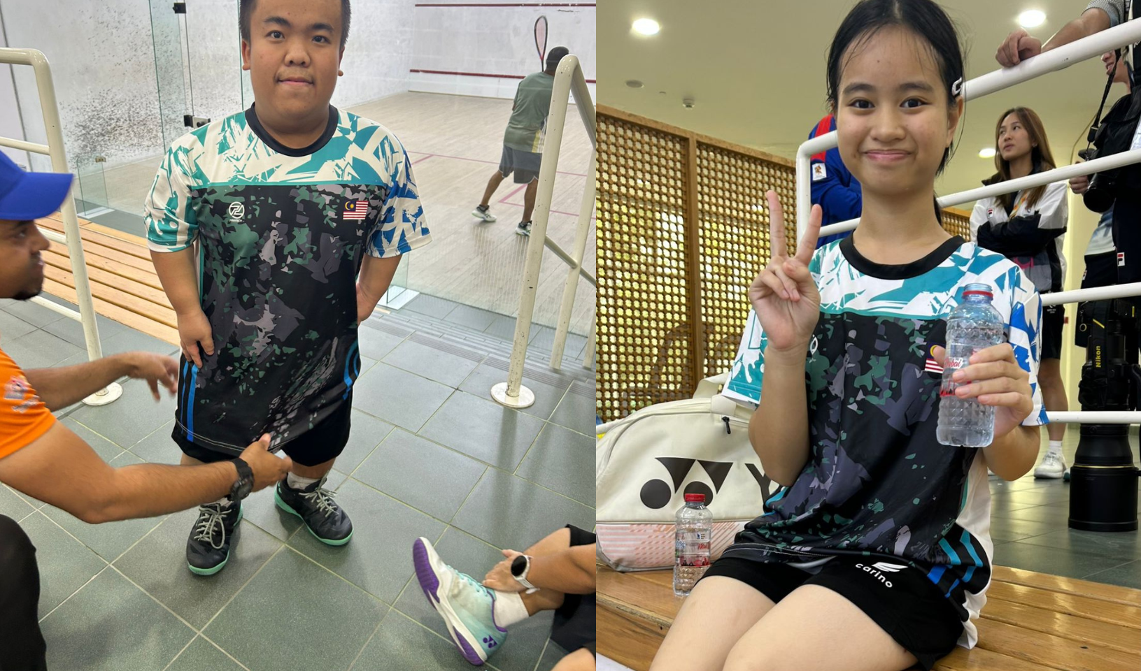 Malaysia Para badminton star