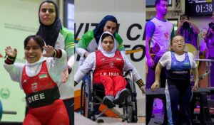 Women champions on Day one of Dubai 2025 Asian Youth Para Games.