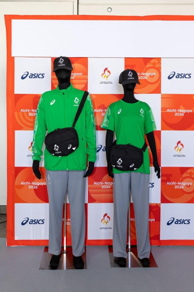 The Volunteer Uniforms for the Aichi-Nagoya 2026 Asian Para Games, sponsored by ASICS, were unveiled at an event in Nagoya
