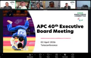 The 40th Exeutive Board meeting of the Asian Paralympic Committee was held virtually..jpg
